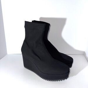 Pedro Garcia Urbana Stretch Sock Wedge Booties